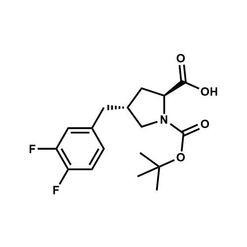 957310-95-1 Boc-Pro{4-Bzl(3,4-F2)}-OH | 渡辺化学工業株式会社